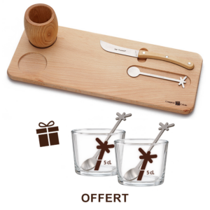 Planch'ti-punch MASTER, 2 verres et touillettes offerts