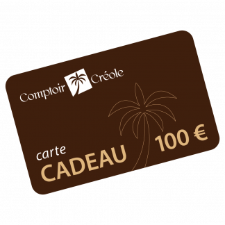 Comptoir Créole - Carte-cadeau 100€ du site Comptoir Créole